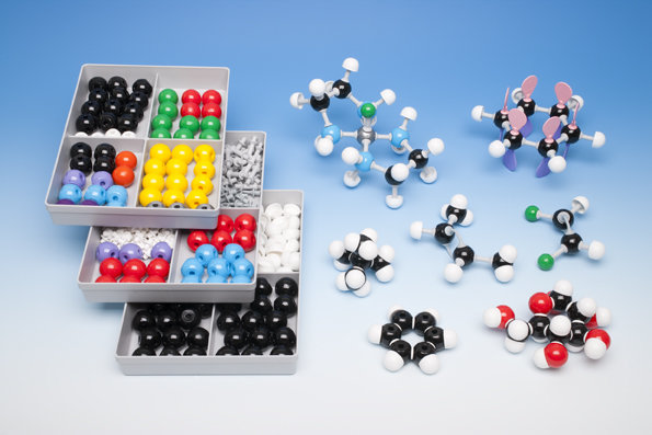 Leer ze hoe moleculen gebouwd zijn